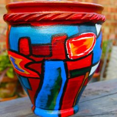 chris-todd-garden-art-ideas-potlook-painted-terracotta-pot-funk