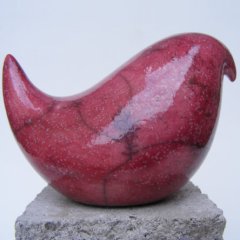 maggie-davies-red-raku-bird