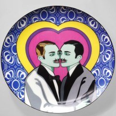 adam-and-steve-burnt-offerings-plate for bold rooms